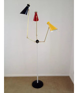 1950&#39;s Mid Century Adjustable Arm Floor Lamp Elegant Lamp Modern 3Arm Fl... - $14,807.77 MXN