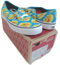 VANS Late Night Authentic Blue Atoll/Fries Sneakers Mens 8 Womens 9.5 - New - £54.24 GBP