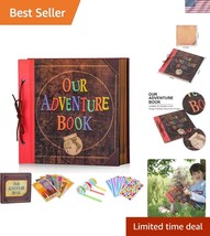Large 60-Page Adventure Scrapbook - Customizable Album for Family &amp; Friends - $578.95 MXN