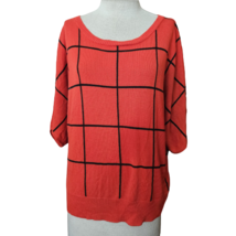 Red and Black Sweater Size Large - £19.72 GBP