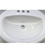 Lincoln Products 20450 Rockaway 20.5&quot; Oval Vitreous China Bathroom Sink ... - $96.97 CAD