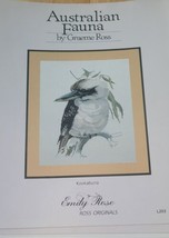 Ross Originals Kookaburra Cross Stitch Pattern DMC/Anchor - £10.54 GBP