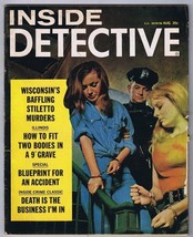 ORIGINAL Vintage August 1967 Inside Detective Magazine GGA - £23.26 GBP