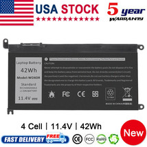 42Wh Wdxor 11.4V Battery Replace For Dell Inspiron 13 7378 13 5000 5378 ... - $35.99