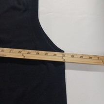 Claiborne Women's Knit Black Cotton Vest Sweater Size 3XLT Black w/Purple Argyle image 5