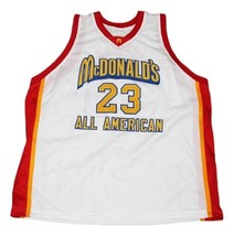 Michael Jordan McDonald's All American New Basketball Jersey White Any Size image 4