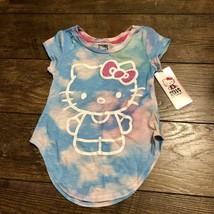 Girls&#39; Hello Kitty T-Shirt By Target Size XS - Blue/Pink NEW W TAG - £7.47 GBP