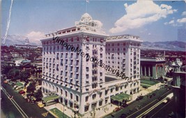 Hotel Utah Salt Lake City Utah Postcard PC232 - £3.98 GBP