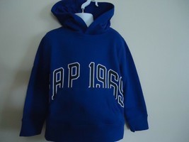 Boy Gap   Popover Hoodie With Raised Logo Size XS / 4-5 Years/ NWT - $15.42