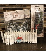 3pk Christmas Streets 2005 Collection Village Twig FenceGarland 26” Pick... - €19,25 EUR