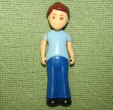 Vintage Little Tikes Dollhouse Father Figure Navy Blue Pants Dad Doll Toy Man - £7.06 GBP