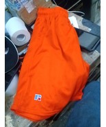 Rydell Athletic Basketball Gym Shorts Orange Mesh Lined, Size S 1066 - $22.10 CAD