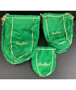 Green Crown Royal Bags 22 Each 1.75mL, 20 Each 750mL &amp; 2 Each 350mL Lot ... - $44.35 CAD