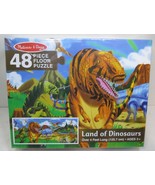 Melissa &amp; Doug Dinosaurs 48 Piece Floor Puzzle - Brand New - £14.12 GBP
