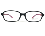 Miraflex Kinder Brille Rahmen FREDY M.BLK-M.RED Kristall Rechteckig 50-1... - £48.43 GBP