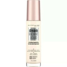 Maybelline Dream Radiant Liquid Hydrating Foundation - #00, Alabaster - £7.42 GBP