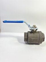 Jamesbury 6F-2236TTB 1-1/2” Female NPT Threaded Manual Ball Valve 1000 CWP - $2,163.10 MXN