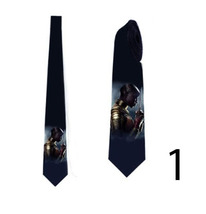 Necktie with Okoye custom design tie with superhero  - £22.82 GBP