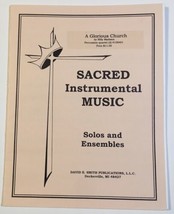 Sacred Instrumental Sheet Music ~ A Glorious Church ~ David E. Smith Percussion - £10.16 GBP