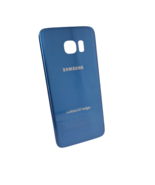Battery Glass Cover For Samsung Galaxy S7 Edge SM-G935 Blue Back Door Co... - $8.09