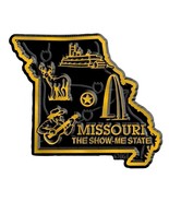Missouri the Show Me State Map Fridge Magnet - $6.99