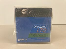 Dell LTO-1 100GB/200GB 02W521 Ultrium1 Data Tape Cartridges Lot Sealed NEW - $19.95