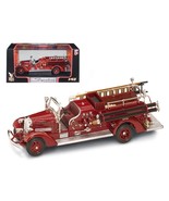 1938 Ahrens Fox VC Fire Engine Red 1/43 Diecast Model by Road Signature - $1,566.53 MXN
