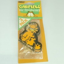 Vintage 3 Pack Garfield Air Fresheners 1978 MEDO New Sealed - $21.77