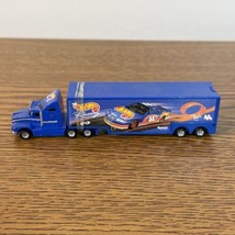 Hotwheels Planet Micro Kyle Petty #44 Transporter Truck 1997 Mattel - $6.85