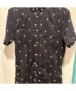 Men&#39;s H&amp;M Black Palm Tree Print Shirt - €10,23 EUR