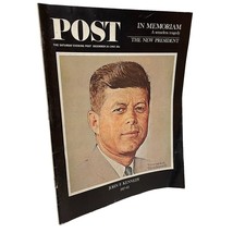 JFK Saturday Evening Post Memoriam Of John F Kennedy December 14 1963 Complete - $14.59