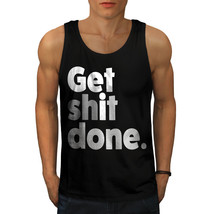 Get It Done Tee Motivation Men Tank Top - £10.27 GBP