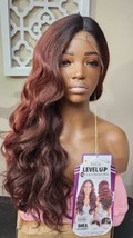 FreeTress Equal HD Lace Front Wig 5&quot; Center Part Level Up Shea (FHGARNET)  Lot 1 - £20.05 GBP