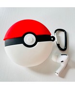 Apple AirPods Pro Case Pokémon Pokéball Poke Ball Silicone Earphone Cove... - $13.95