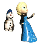 Disney Frozen Else &amp; Olaf Set Lot Figure Dolls Cake Topper Decor Toys - £10.78 GBP
