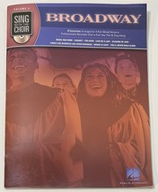 Sing with the Choir: Broadway Volume 2 Choir Vocal Sheet Music w/CD Hal ... - $11.99