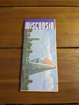 Vintage 1988 Wisconsin Map Brochure - $281.47 MXN