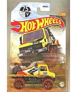 2022 Hot Wheels Off Road Series1/5 MERCEDES-BENZ UNIMOG 1300 Yellow w/Br... - $8.75