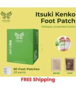 Original 1box 50pcs Health ITSUKI KENKO Cleansing Detox Foot Pads &quot;Patch... - $661.04 MXN