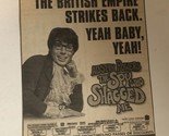 Austin Powers Spy Who Shagged Me Vintage Movie Print Ad Mike Myers TPA10 - $5.93
