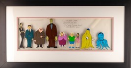 &quot; The Addams Famille &quot; 1973 Hanna-Barbera Animé Personnage Taille Acryli... - €10.767,48 EUR