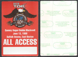 Harley Davidson/Buell Sammy Hagar and Bubba Blackwell Cloth All Access B... - £4.72 GBP