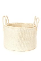 Large Floor Basket (1) for Storage - Natural - £63.14 GBP