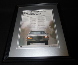 1981 Cadillac V6 11x14 Framed ORIGINAL Vintage Advertisement - $34.64