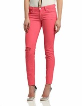 7 For All Mankind THE SLIM Cigarette Jean, Peony Destroyed, 25 $198 - $118.77