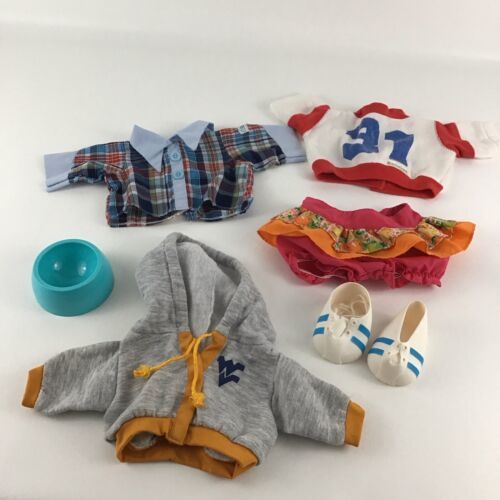 Cabbage Patch Kids Baby Doll Mixed Clothing Lot Shirts Shoes Hoodie Vintage 80s - $29.65