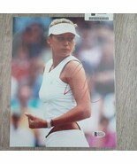 ANNA KOURNIKOVA SEXY TENNIS SIGNED AUTOGRAPH 8X10 PHOTO BAS BECKETT COA - $73.63