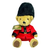 Harrods Plush Bear Buckingham Palace Guard Busby Knightbridge 12 in Sitt... - $33.61