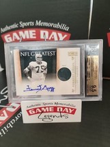 2010 National Treasures NFL GREATEST Forrest Gregg Patch Auto /15  BGS 9.5 - £286.87 GBP