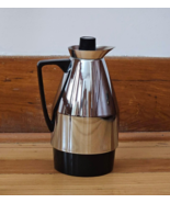 Vintage Coffee Caraffe Silver Chrome 9.25"  Insulated Beverage Pitcher - $23.98